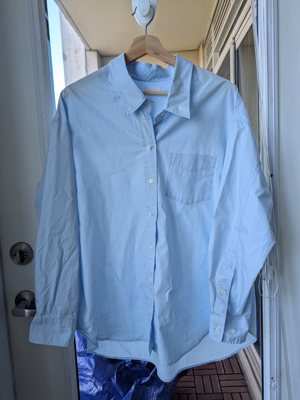 Wilfred Relaxed Poplin Shirt